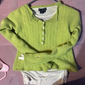 magaschoni knitted sweater and shirt